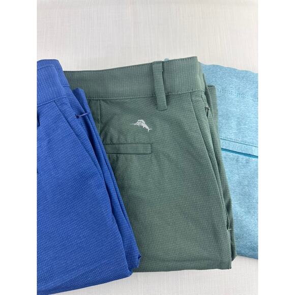 Tommy Bahama Men's Size 32 Waist Shorts 3 Pair Bundle Swordfish Logo - Picture 4 of 11